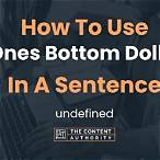 bet bottom dollar meaning
